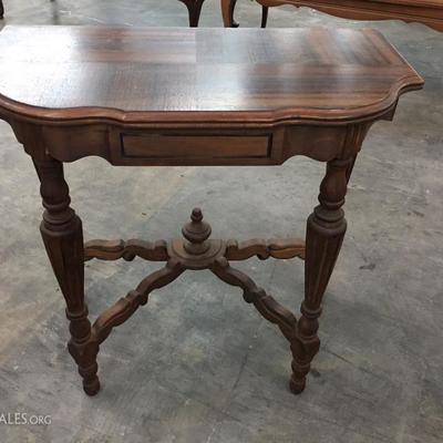 Antique half table