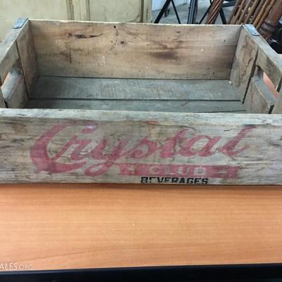 Vintage crate