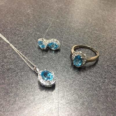 Sterling jewelry set
