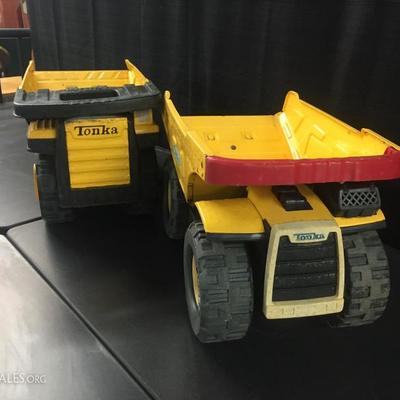 Large metal Tonka trucks