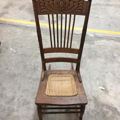 Antique rocking chair
