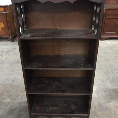 Antique bookshelf