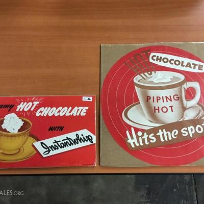 Hot chocolate advertisements