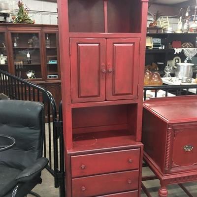 Red cabinet
