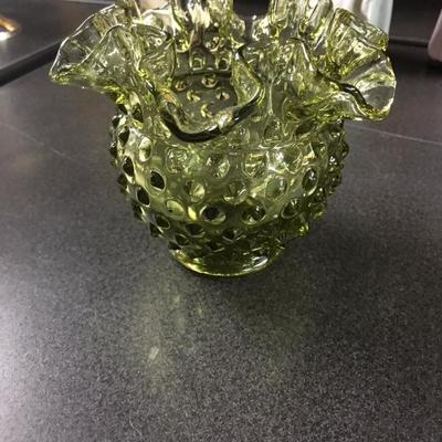 Fenton hobnail vase