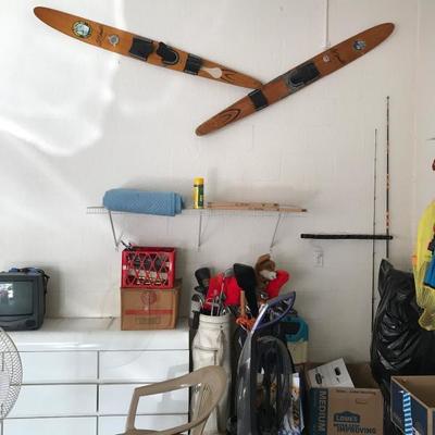 pair of water skis from Cypress Gardens 
