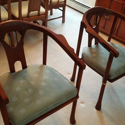 pair of club chairs