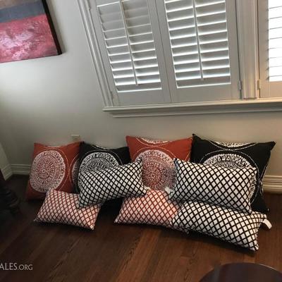 Outdoor Pillows and Cushions -- there are lots of indoor pillows as well!