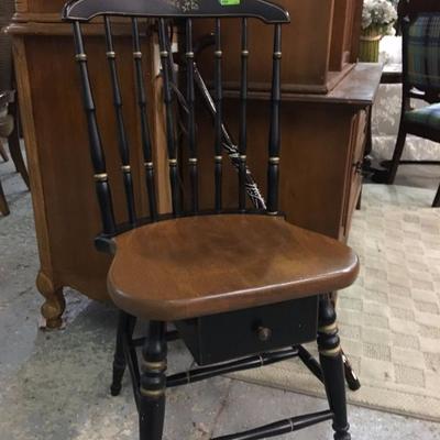 Vintage black chair $20.00