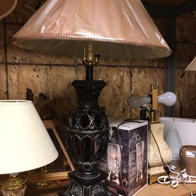 table lamp $30. 60% off this weekend!
