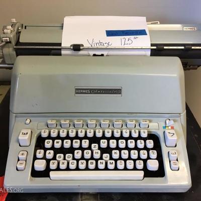 Hermes Ambassador vintage typewriter $125