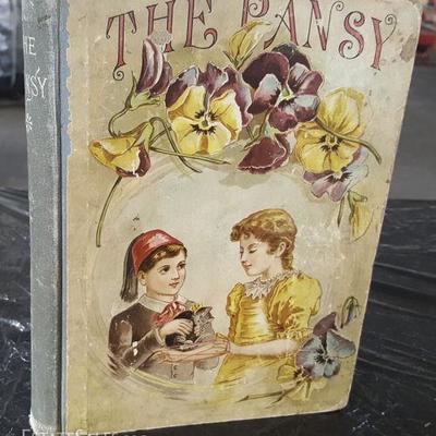 DCK078 Antique Book - The Pansy 1892 Isabella Alden

