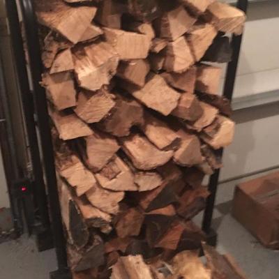 firewood & rack