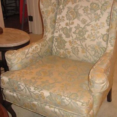 Drexel wing-back chair 41x31x33 inches
