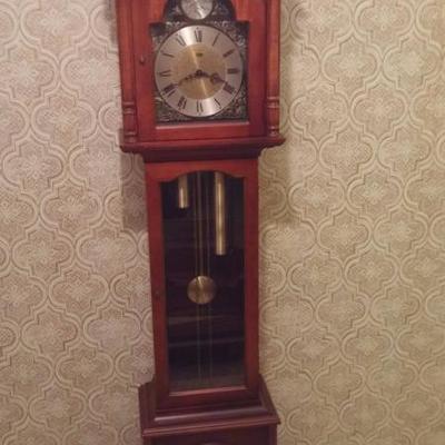 Ridgeway grandmother clock 72x15x9 inches
