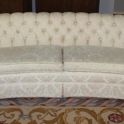 button tufted sofa
