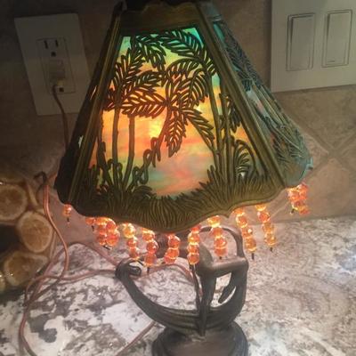 Beautiful Art Nouveau lamp 