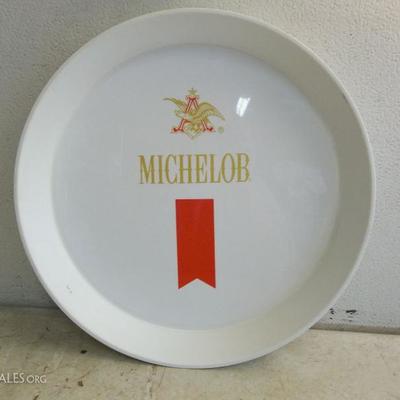 Vintage Michelob Beer Tray & Other Beer Trays