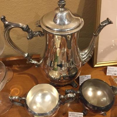 Silver Plated Serving Set 