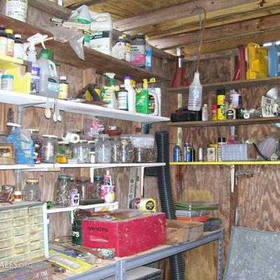 Full Shed - Craftsman tools and miscellaneous