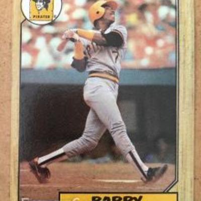 Barry Bonds Topps 1987 #320