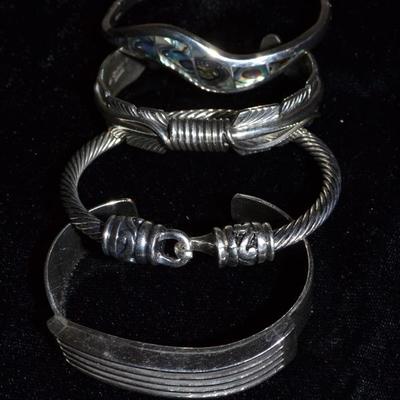 Sterling silver bracelets