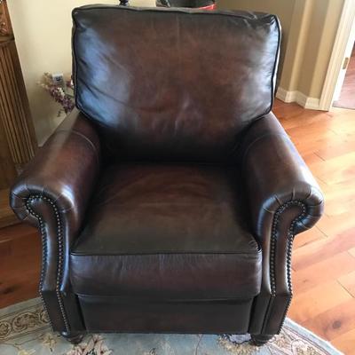 Pair of Bernhardt Leather Recliners 