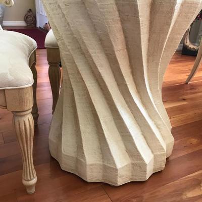 Base of the table dual pedestal 