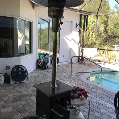Large outdoor heater 