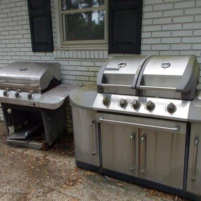 2 grills offered for scrap metal $35 each