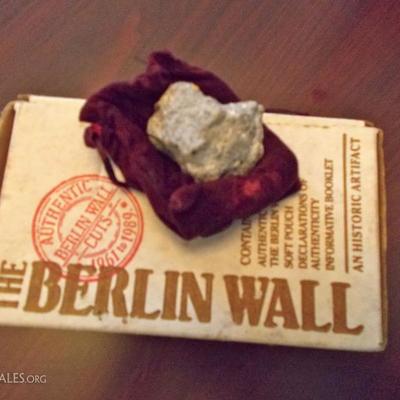 Berlin Wall souvenir $12