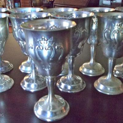 Gorham Chantilly goblets $144 each