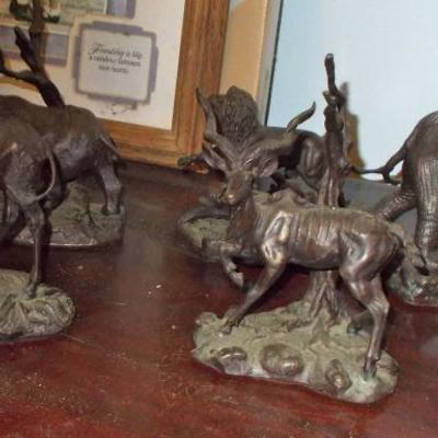 Bronze wild animals $48 each