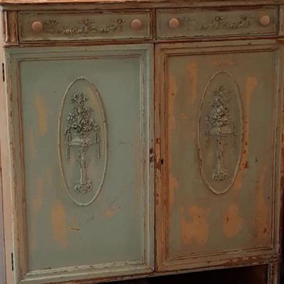 Shabby chic armoire 