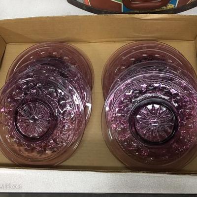 Purple dishes