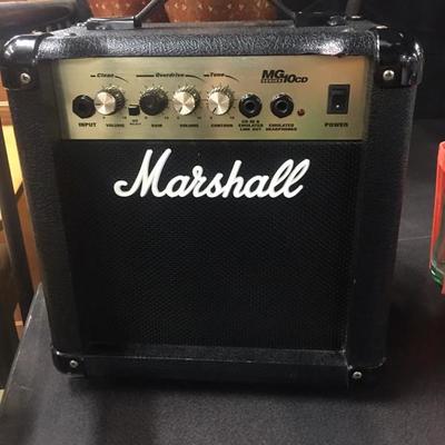 Marshall guitar amplifier