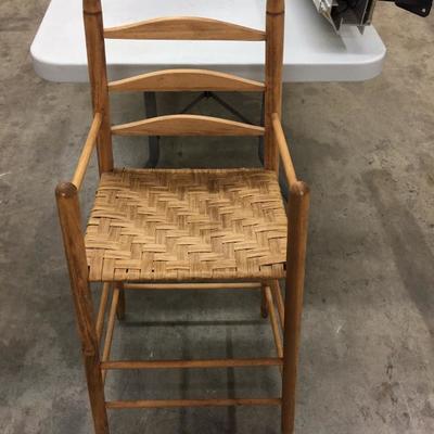 Cane bottom child's chair/stool