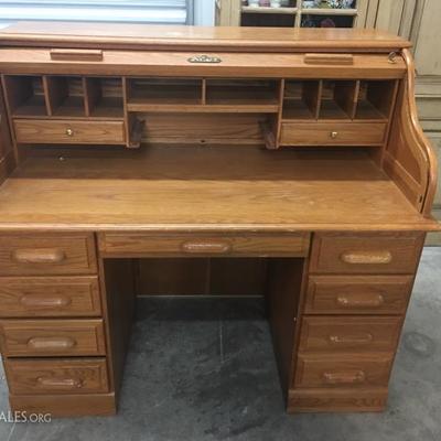 Oak desk