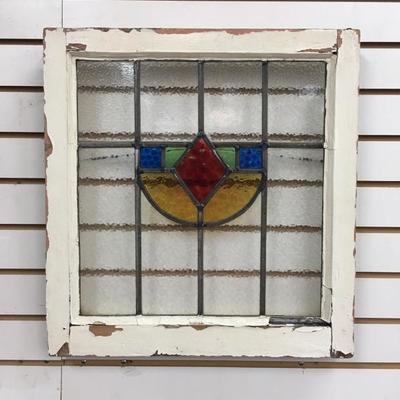 Stain glass window pane