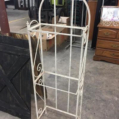 Metal shelf