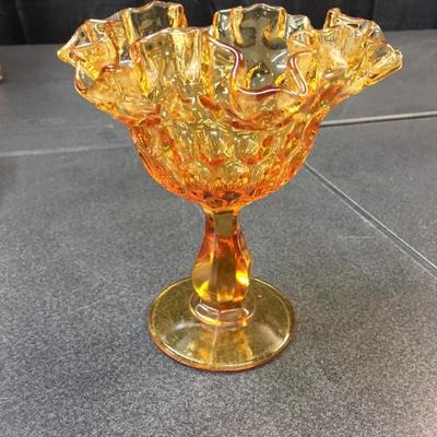 Amber glass