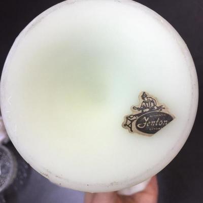 Fenton pedestal bowl