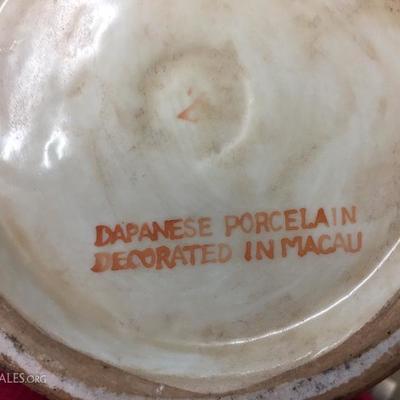 Oriental porcelain vases from Japan