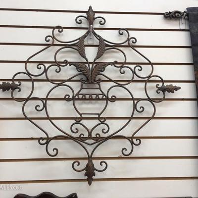 Metal wall art