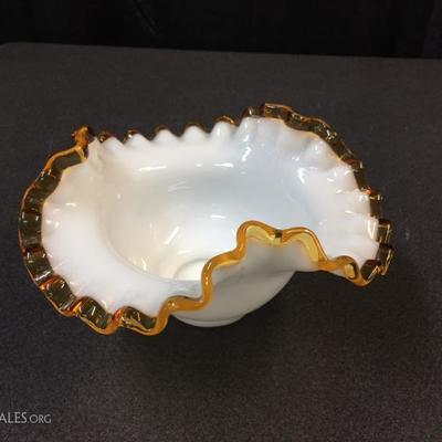 Fenton gold crest bowl