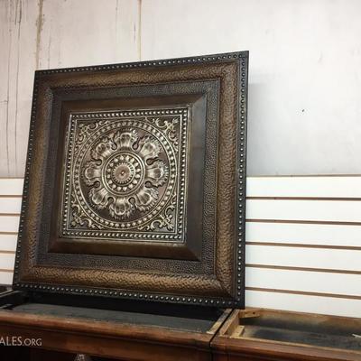 Large metal wall decor