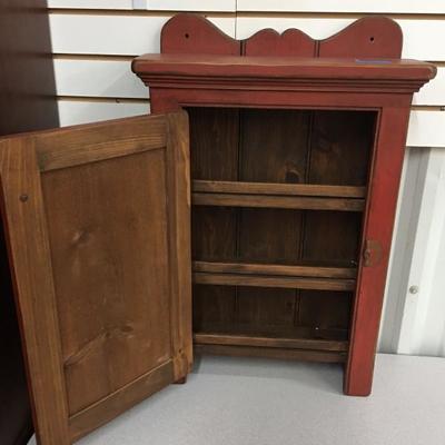 Primitive square nail handmade cupboard