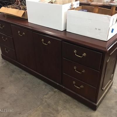 Cabinet goes with desk
