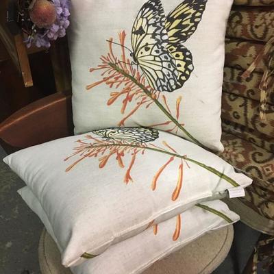 Threshold Butterfly pillows 