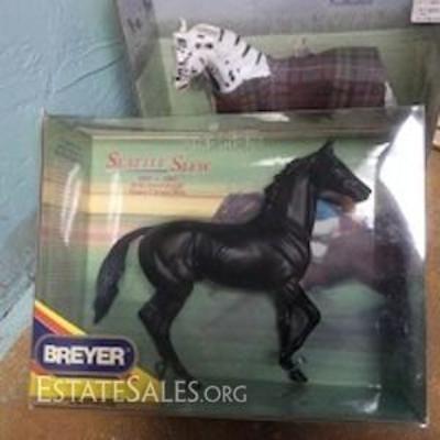 Breyer Seattle Slew 25th Anniversary Triple Crown Win Toy Horse